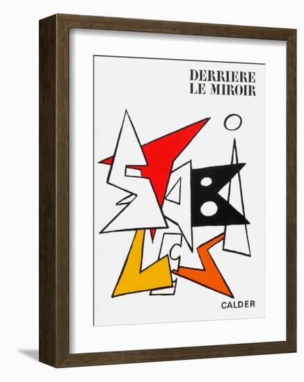 Derrier le Mirroir, no. 141: Stabiles I-Alexander Calder-Framed Collectable Print