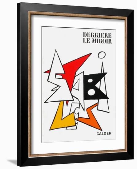 Derrier le Mirroir, no. 141: Stabiles I-Alexander Calder-Framed Collectable Print