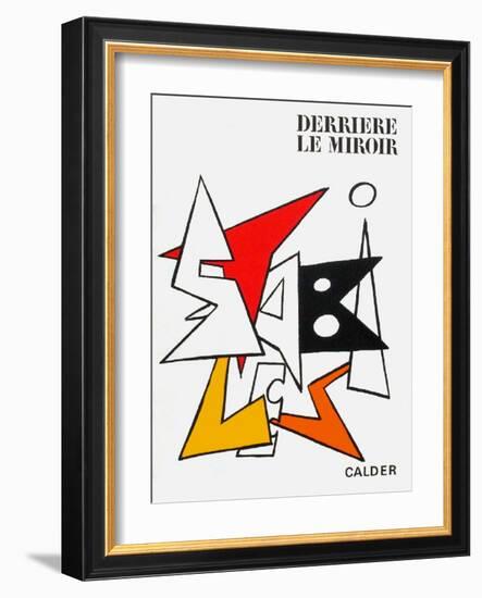 Derrier le Mirroir, no. 141: Stabiles I-Alexander Calder-Framed Collectable Print