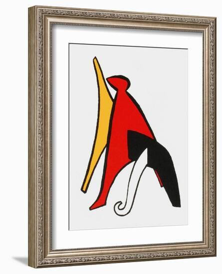 Derrier le Mirroir, no. 141: Stabiles V-Alexander Calder-Framed Collectable Print