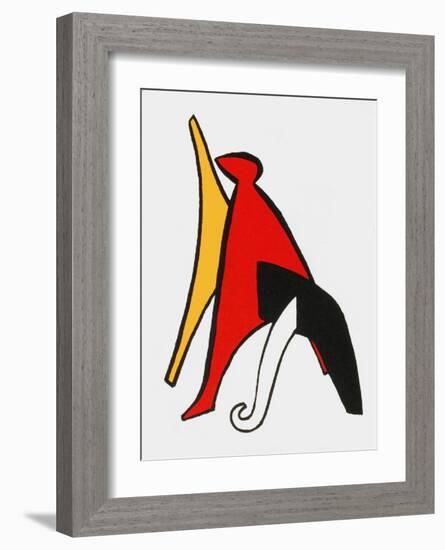 Derrier le Mirroir, no. 141: Stabiles V-Alexander Calder-Framed Collectable Print