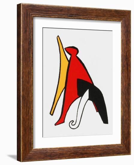 Derrier le Mirroir, no. 141: Stabiles V-Alexander Calder-Framed Collectable Print