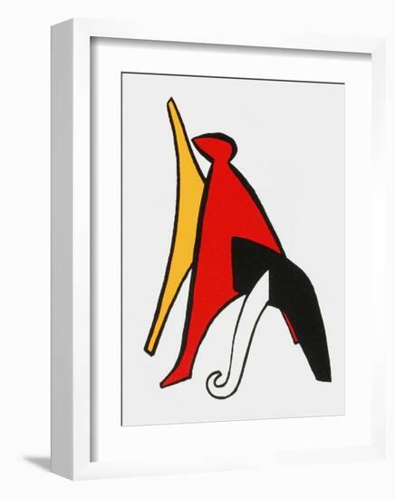 Derrier le Mirroir, no. 141: Stabiles V-Alexander Calder-Framed Collectable Print