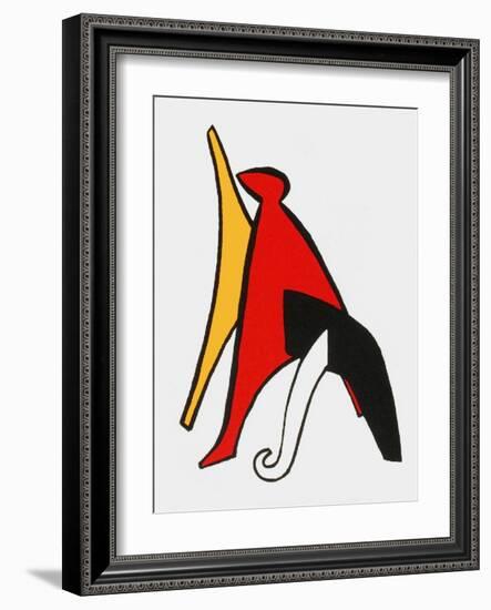 Derrier le Mirroir, no. 141: Stabiles V-Alexander Calder-Framed Collectable Print