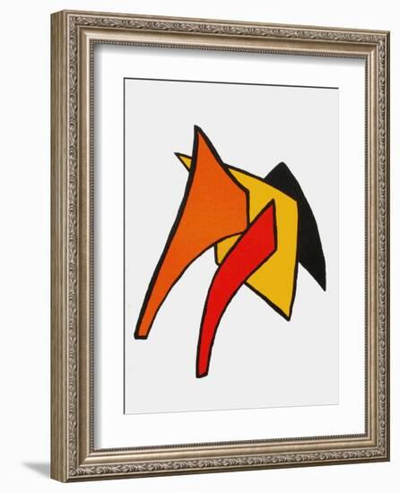 Derrier le Mirroir, no. 141: Stabiles VI-Alexander Calder-Framed Collectable Print