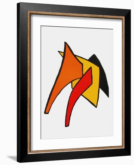 Derrier le Mirroir, no. 141: Stabiles VI-Alexander Calder-Framed Collectable Print