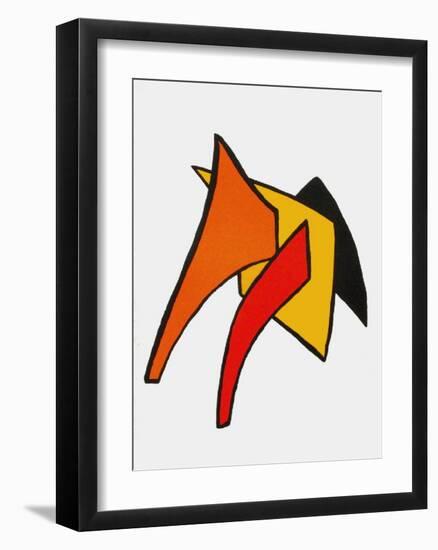 Derrier le Mirroir, no. 141: Stabiles VI-Alexander Calder-Framed Collectable Print