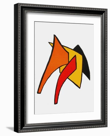 Derrier le Mirroir, no. 141: Stabiles VI-Alexander Calder-Framed Collectable Print