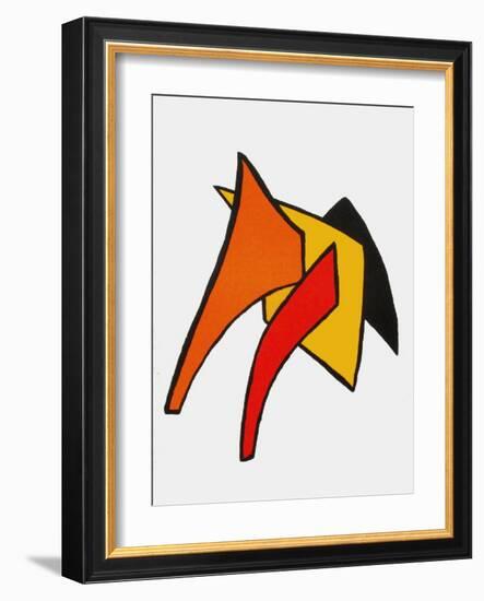 Derrier le Mirroir, no. 141: Stabiles VI-Alexander Calder-Framed Collectable Print