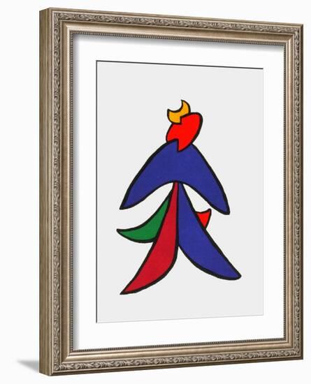 Derrier le Mirroir, no. 141: Stabiles VII-Alexander Calder-Framed Collectable Print