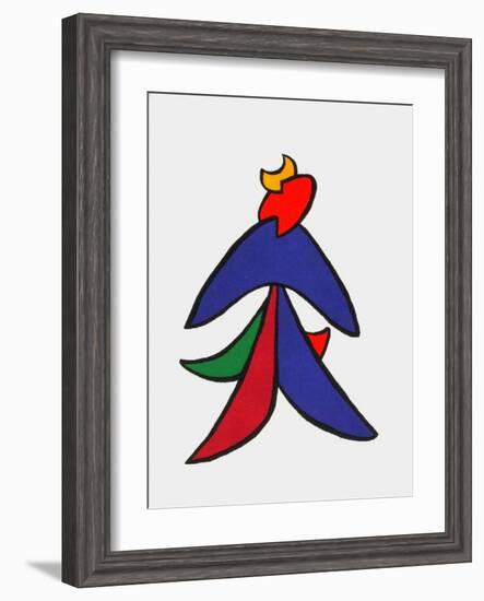 Derrier le Mirroir, no. 141: Stabiles VII-Alexander Calder-Framed Collectable Print