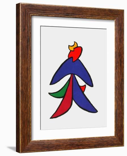 Derrier le Mirroir, no. 141: Stabiles VII-Alexander Calder-Framed Collectable Print