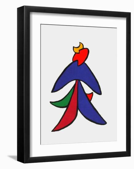 Derrier le Mirroir, no. 141: Stabiles VII-Alexander Calder-Framed Collectable Print