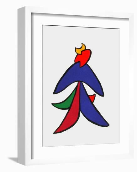 Derrier le Mirroir, no. 141: Stabiles VII-Alexander Calder-Framed Collectable Print