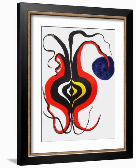 Derrier le Mirroir, no. 156: Bulbe-Alexander Calder-Framed Collectable Print