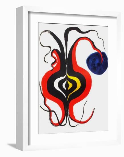 Derrier le Mirroir, no. 156: Bulbe-Alexander Calder-Framed Collectable Print