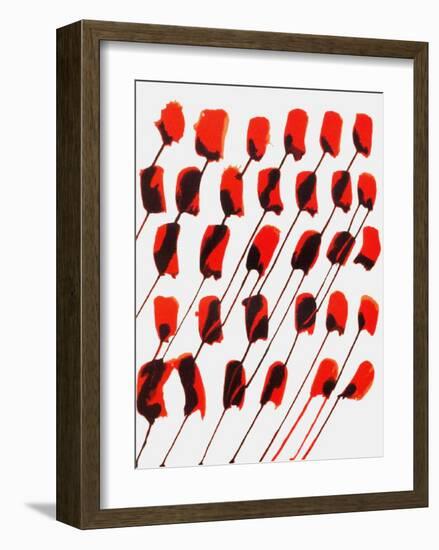 Derrier le Mirroir, no. 156: Composition Taches Rouges-Alexander Calder-Framed Collectable Print