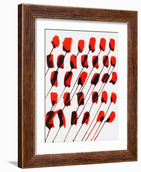 Derrier le Mirroir, no. 156: Composition Taches Rouges-Alexander Calder-Framed Collectable Print