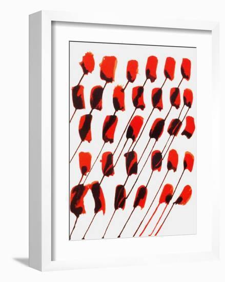 Derrier le Mirroir, no. 156: Composition Taches Rouges-Alexander Calder-Framed Collectable Print