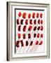 Derrier le Mirroir, no. 156: Composition Taches Rouges-Alexander Calder-Framed Collectable Print