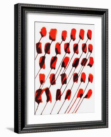 Derrier le Mirroir, no. 156: Composition Taches Rouges-Alexander Calder-Framed Collectable Print