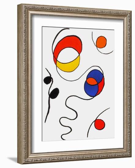 Derrier le Mirroir, no. 173: Composition II-Alexander Calder-Framed Collectable Print