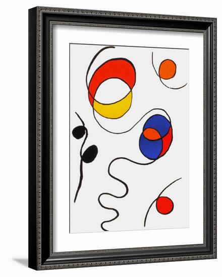 Derrier le Mirroir, no. 173: Composition II-Alexander Calder-Framed Collectable Print