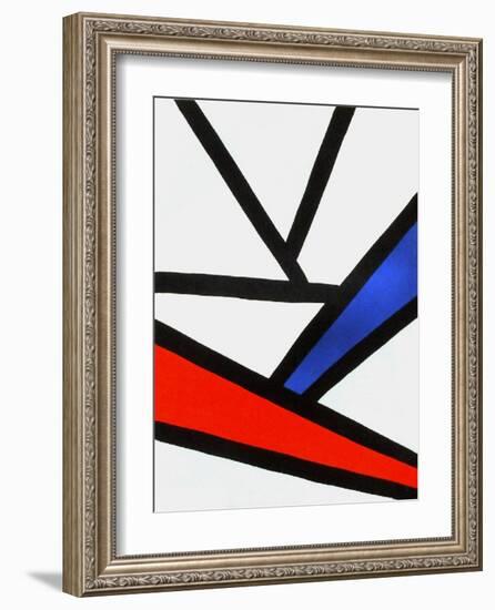 Derrier le Mirroir, no. 173: Composition III-Alexander Calder-Framed Collectable Print