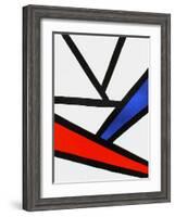 Derrier le Mirroir, no. 173: Composition III-Alexander Calder-Framed Collectable Print