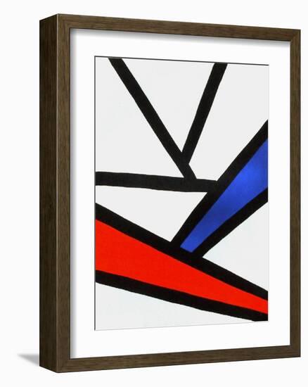 Derrier le Mirroir, no. 173: Composition III-Alexander Calder-Framed Collectable Print