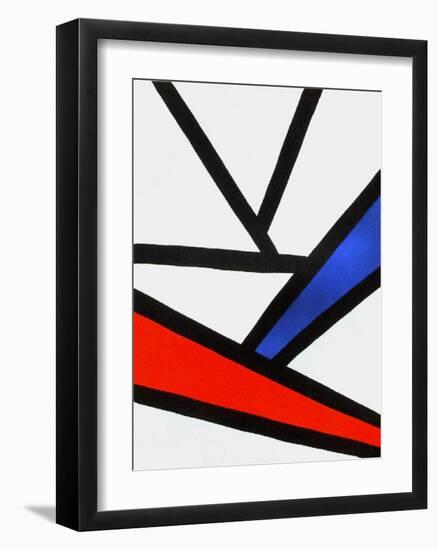 Derrier le Mirroir, no. 173: Composition III-Alexander Calder-Framed Collectable Print