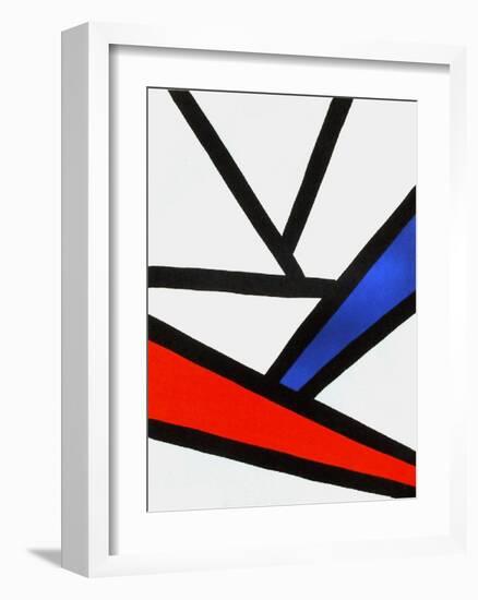 Derrier le Mirroir, no. 173: Composition III-Alexander Calder-Framed Collectable Print