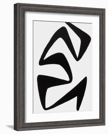 Derrier le Mirroir, no. 173: Composition IV-Alexander Calder-Framed Premium Edition