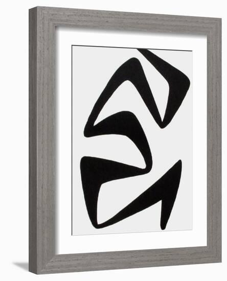 Derrier le Mirroir, no. 173: Composition IV-Alexander Calder-Framed Premium Edition