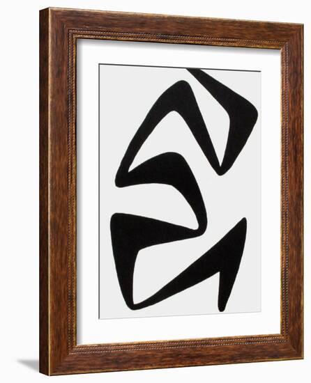 Derrier le Mirroir, no. 173: Composition IV-Alexander Calder-Framed Premium Edition