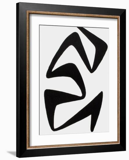 Derrier le Mirroir, no. 173: Composition IV-Alexander Calder-Framed Premium Edition