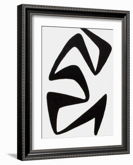 Derrier le Mirroir, no. 173: Composition IV-Alexander Calder-Framed Premium Edition