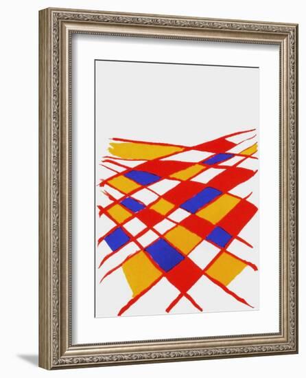 Derrier le Mirroir, no. 190: Composition II-Alexander Calder-Framed Collectable Print