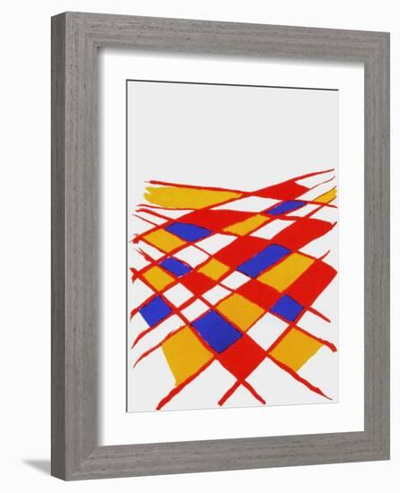 Derrier le Mirroir, no. 190: Composition II-Alexander Calder-Framed Collectable Print