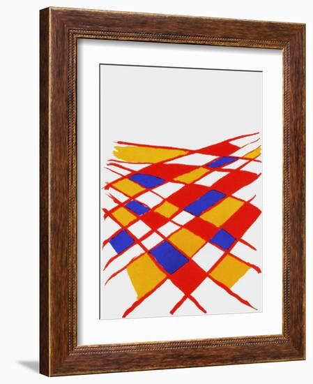 Derrier le Mirroir, no. 190: Composition II-Alexander Calder-Framed Collectable Print