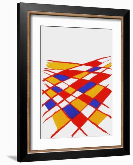 Derrier le Mirroir, no. 190: Composition II-Alexander Calder-Framed Collectable Print