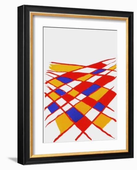 Derrier le Mirroir, no. 190: Composition II-Alexander Calder-Framed Collectable Print