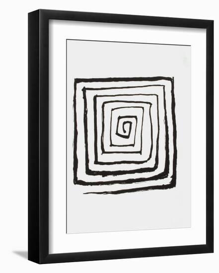 Derrier le Mirroir, no. 190: Composition V-Alexander Calder-Framed Collectable Print