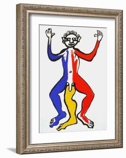 Derrier le Mirroir, no. 212: Critter II-Alexander Calder-Framed Collectable Print