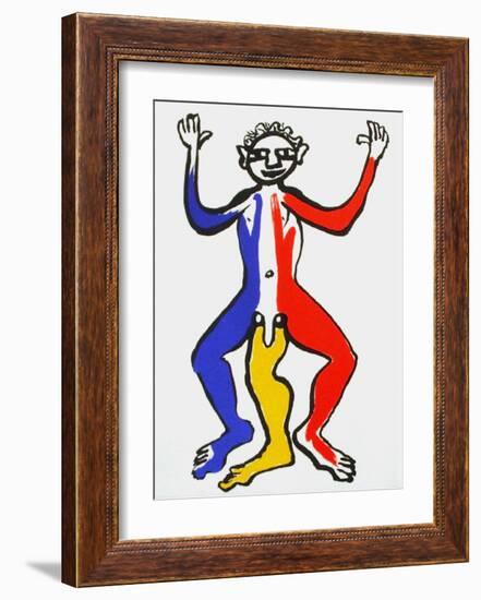 Derrier le Mirroir, no. 212: Critter II-Alexander Calder-Framed Collectable Print