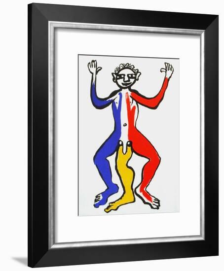 Derrier le Mirroir, no. 212: Critter II-Alexander Calder-Framed Collectable Print