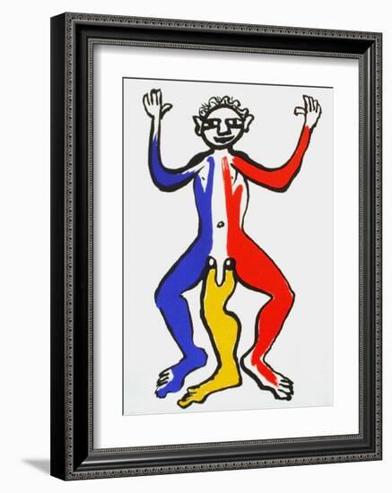 Derrier le Mirroir, no. 212: Critter II-Alexander Calder-Framed Collectable Print