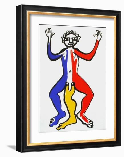 Derrier le Mirroir, no. 212: Critter II-Alexander Calder-Framed Collectable Print