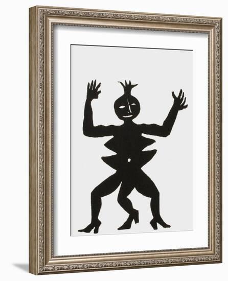 Derrier le Mirroir, no. 212: Critter III-Alexander Calder-Framed Collectable Print