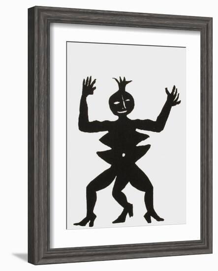 Derrier le Mirroir, no. 212: Critter III-Alexander Calder-Framed Collectable Print